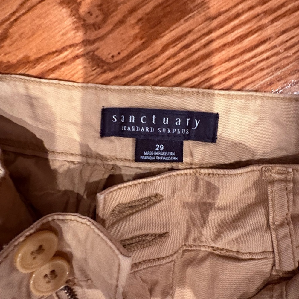 Sanctuary Khaki Surplus Pants